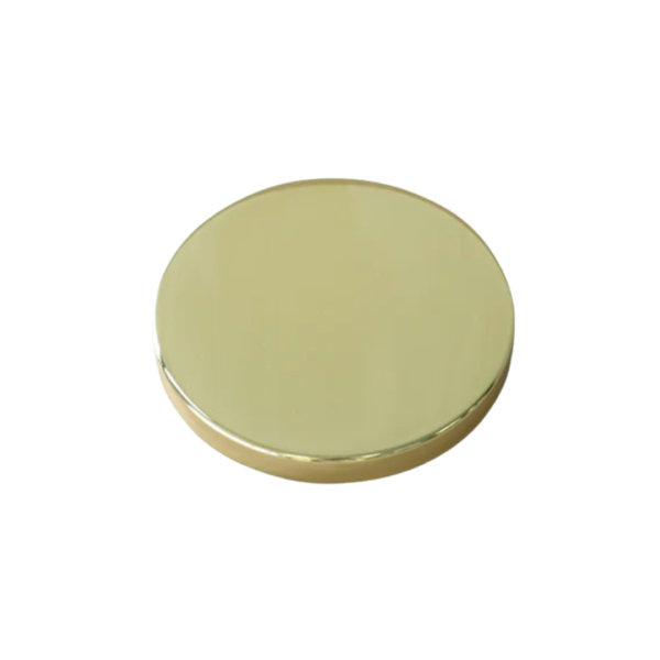 Metal Rim Lid Large - Gold