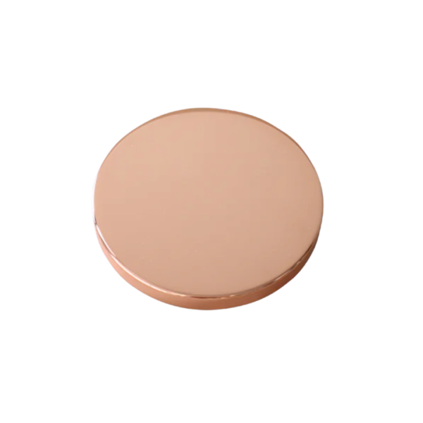 Metal Rim Lid Large - Rose Gold
